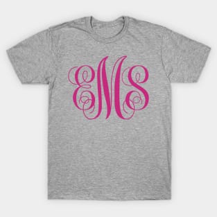 Monogram t- message me to customize T-Shirt